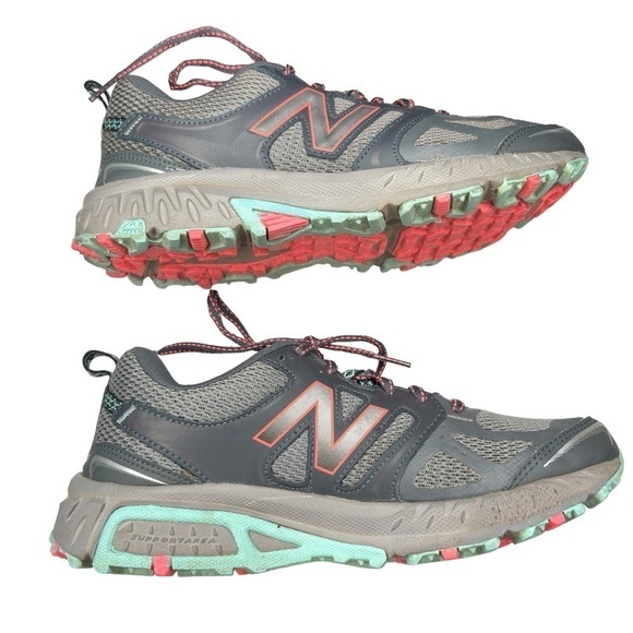 New Balance 412v3 Trail Running Shoes All-terrain Size 8.5 Womens WTE41203 Gray - Picture 4 of 11